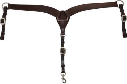 Circle Y 2" Contoured Breast Collar -   