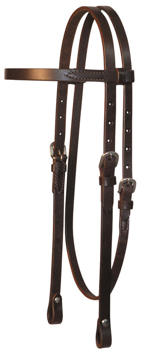 Circle Y Single Ply Browband Headstall -   