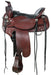 Tucker Custom Horizon North Star Saddle, Wide, Brown - 15.5 in Seat  