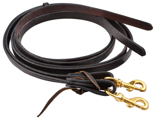 Tucker Leather Split Reins - Tucker Leather Split Reins, 5/8" x 7'  