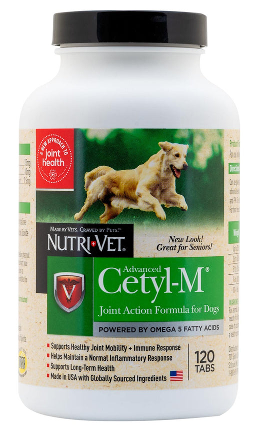 Advanced Cetyl M® for Dogs - Advanced Cetyl M, for Dogs 120 tabs  