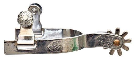 Jeffers Engraved Youth Spurs, pair -   