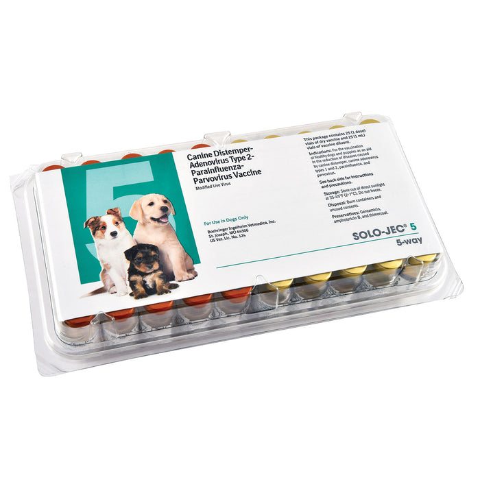 Solo-Jec 5 (5 Way Dog Vaccine)