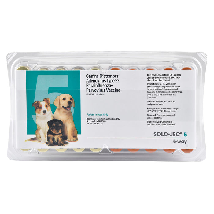 Solo-Jec 5 (5 Way Dog Vaccine)