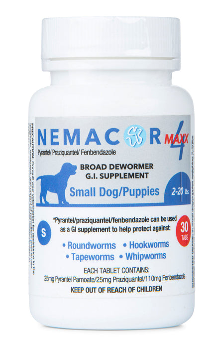 Nemacor Maxx 4 Dogs, Beef, 30 ct - Dog 2-20 lb  