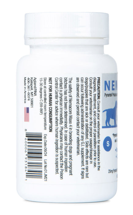 Nemacor Maxx 4 Dogs, Beef, 30 ct - Dog 2-20 lb  