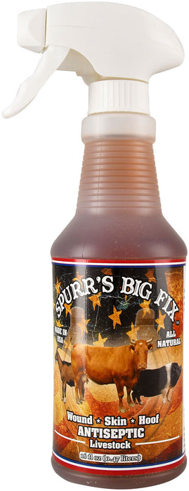 Spurr's Big Fix Antiseptic Livestock Spray - 16 oz Spurr's Big Fix Antiseptic Livestock Spray  