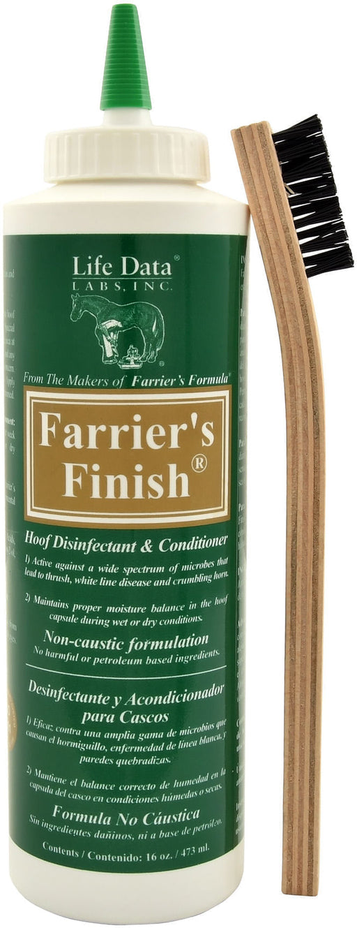 Farrier's Finish Hoof Disinfectant & Conditioner, 16 oz -   