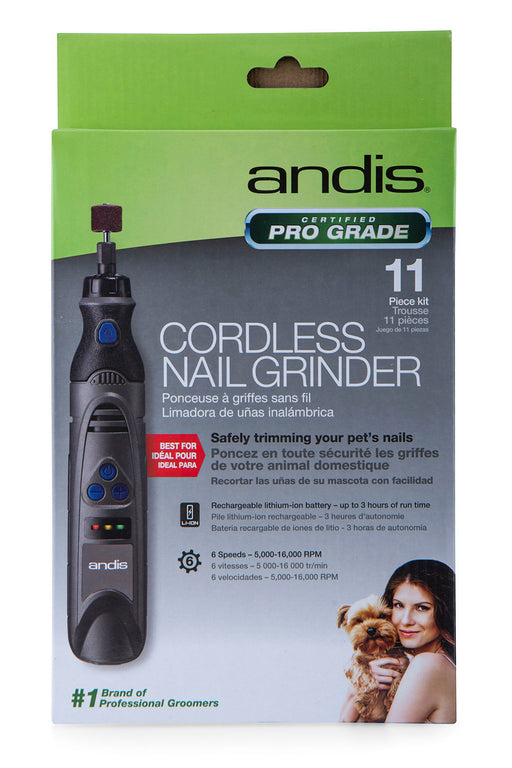 Andis 6-Speed Cordless Nail Grinder -   