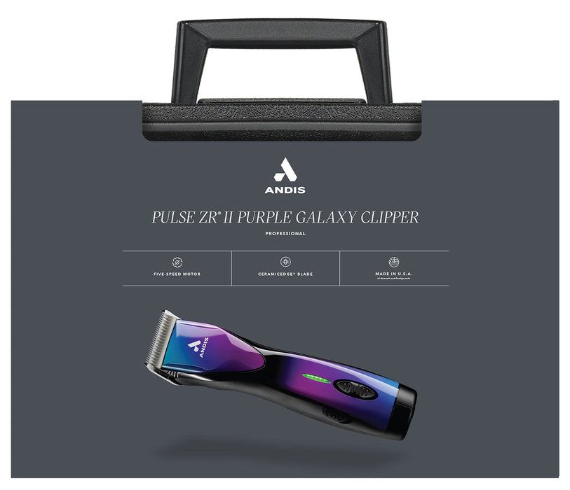 Pulse ZRII Clipper Purple Galaxy 5 Speed - Purple  