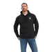 Ariat Men's Americana Block Sweatshirt Hoodie, Blk - XXLarge  