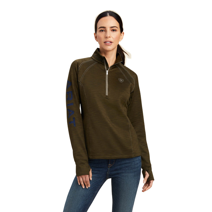 Ariat Tek Team ½ Zip Sweatshirt, Forest Mist - XXLarge  