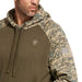 Ariat Men's Patriot Hoodie, Sage Camo - XXLarge  