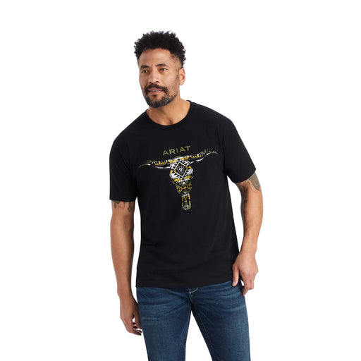 Ariat Men's Skull T-Shirt, Black - XXLarge  