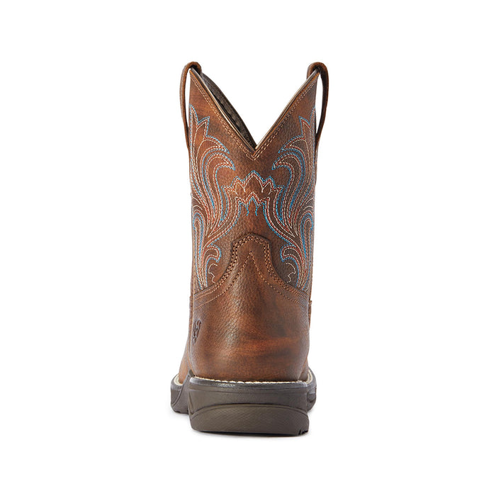 Ariat Womens Anthem Round Toe Shortie Boot, Copper Kettle - 11 B (Extra Narrow)  