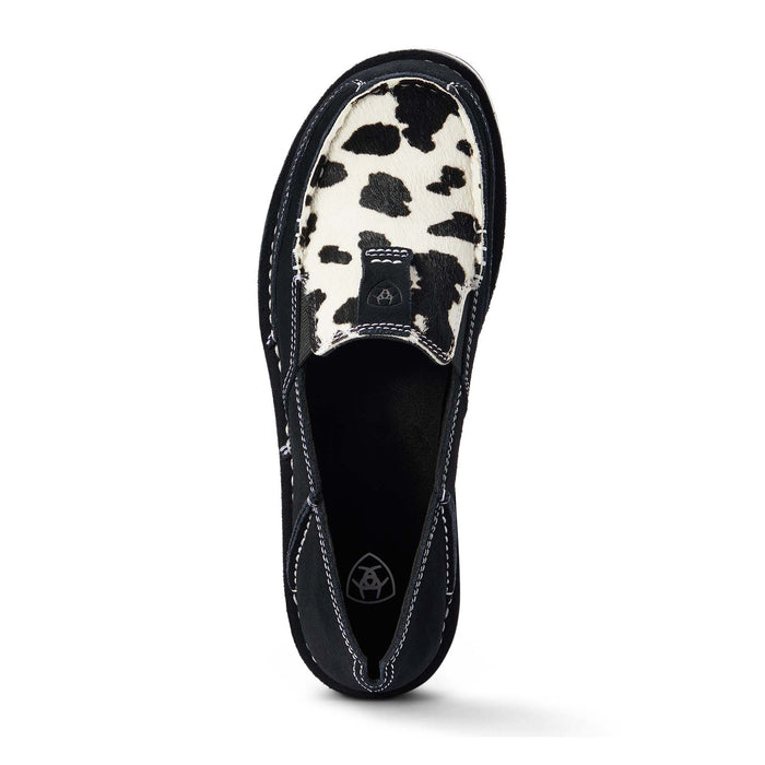 Ariat Womens Cruiser, Black and White Hair On - 11 B (Extra Narrow)  