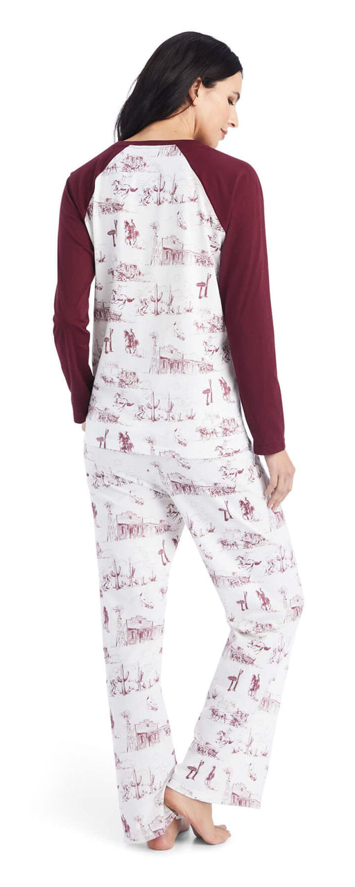 Ariat Women's Pajama Set, Western Toile - XXLarge  