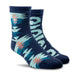 Ariat Cozy Aloe House Socks, 2 Pair Pack - Celestial Blue  