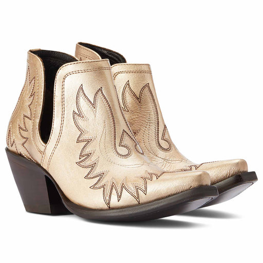 Ariat Women's Dixon Western Boot - Gold Buckle 7 