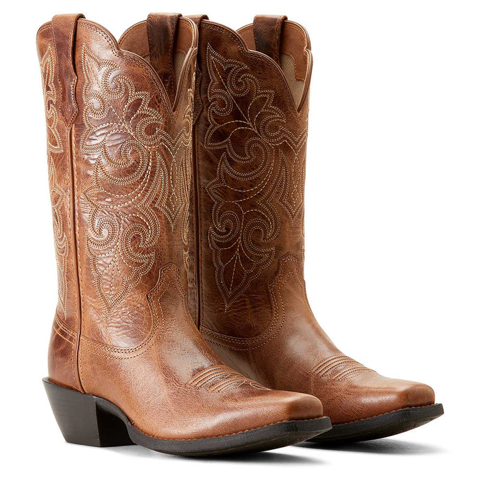 Ariat Women's Round Up Square Toe Western Boot - 11 11 