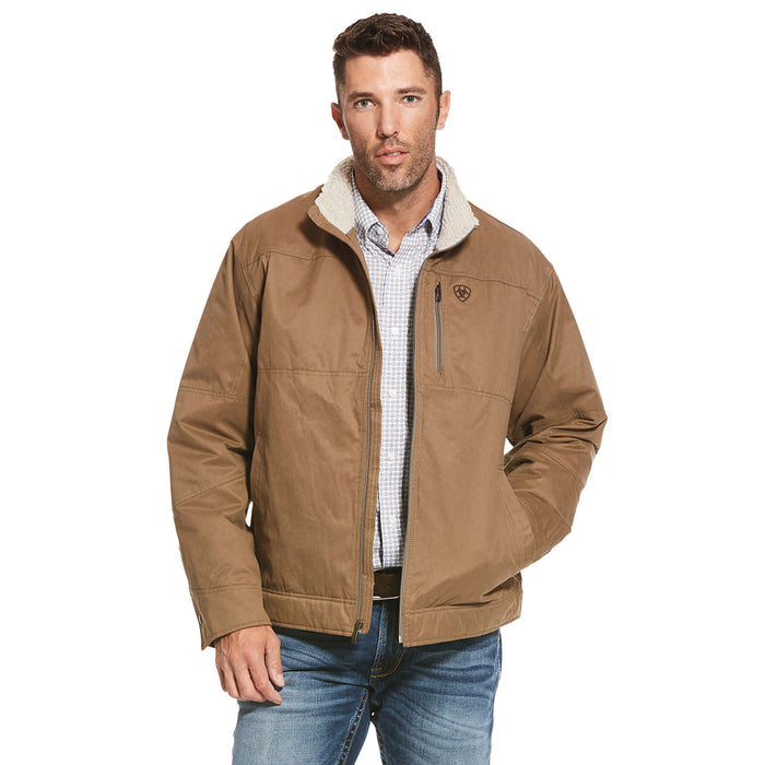 Ariat Mens Grizzly Canvas Insulated Jacket - CubLarge