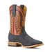Ariat Mens Rock Ridge Wide Square Toe Western Boot Color Navy Bison