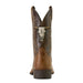 Ariat Mens Sport Steer Skull Boo Color D=Sandstorm & Chocolate