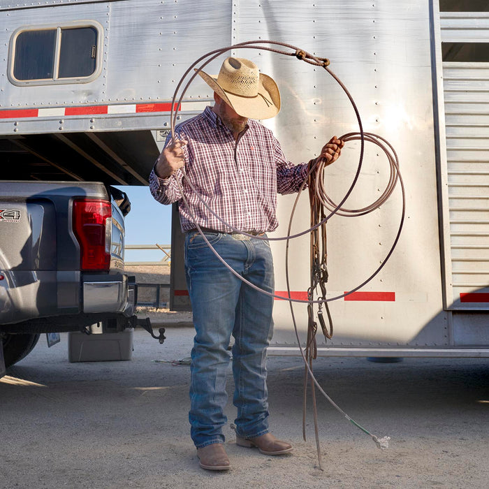 Ariat Mens M4 Boundary Boot Cut Jean Color Gulch Blue