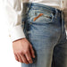 Ariat Mens M2 Relaxed Stirling Stretch Boot Cut Jean Color Shasta Blue