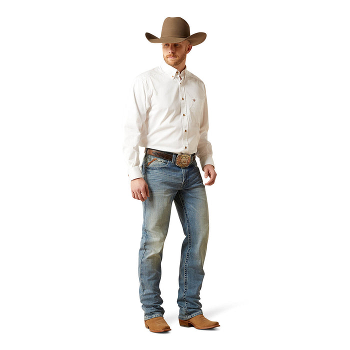 Ariat Mens M2 Relaxed Stirling Stretch Boot Cut Jean Color Shasta Blue