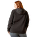 Ariat Womens Berber Snap Front Sweatshirt Color black