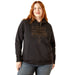Ariat Womens Berber Snap Front Sweatshirt Color black