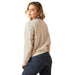 Ariat Womens Essential Crew Sweatshirt Color Oatmeal