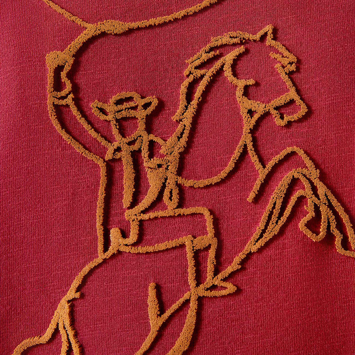 Ariat Womens Lasso Sweatshirt, Color Cabernet