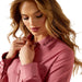 Ariat Womens Team Kirby Shirt Color Mauvewood
