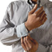 Ariat Mens Wrinkle Free Solid Classic Fit Shirt Color Grey