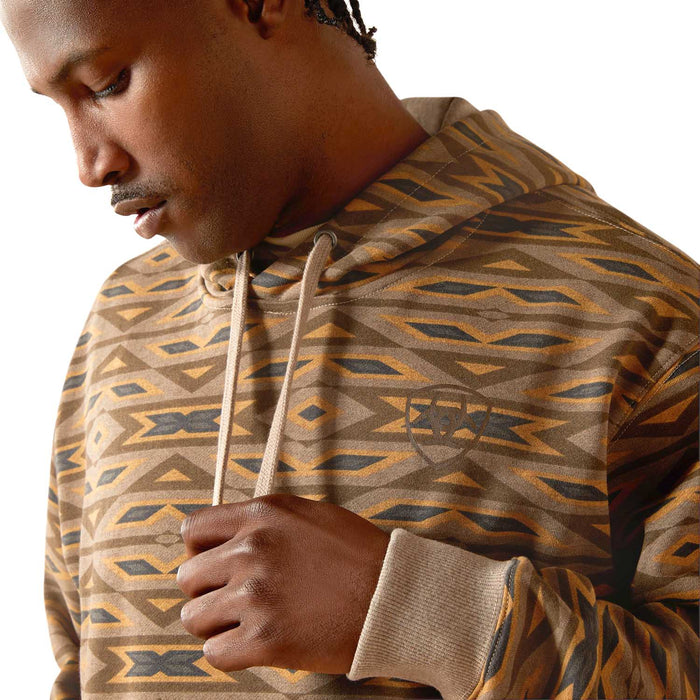Ariat Mens Print Hoodie Color Multi