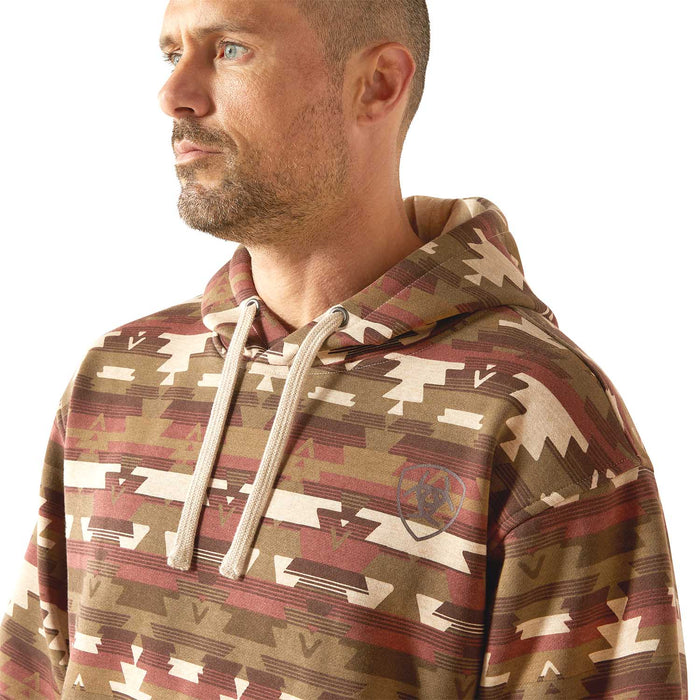 Ariat Mens Print Hoodie Color Multi