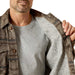 Ariat Mens Caldwell Printed Shirt Jacket Color Multi