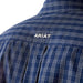 Ariat Mens Pro Sawyer Long Sleeve Shirt Color Dark Blue
