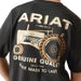 Ariat Boys Short Sleeve Tee, Color Black