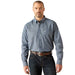 Ariat Mens Trent Classic Fit Shirt Color Blue