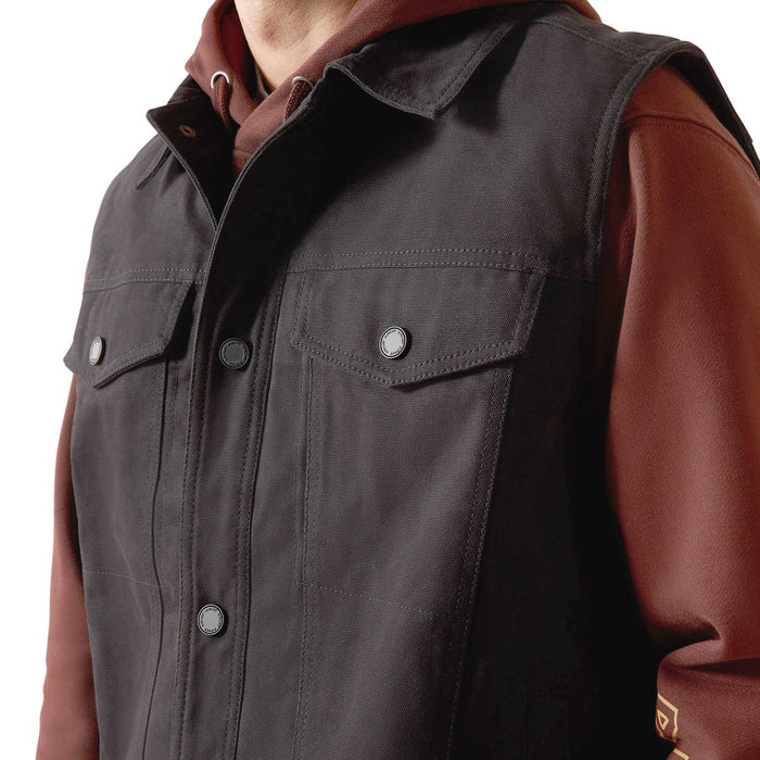 Ariat Canvas Rancher Vest Color Black