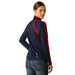 Ariat Womens Sunstopper 3.0 1/4 Zip Baselayer Color Navy