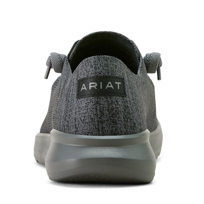Ariat Mens Hilo Shoe, Charcoal Knit, 7 D Color Charcoal