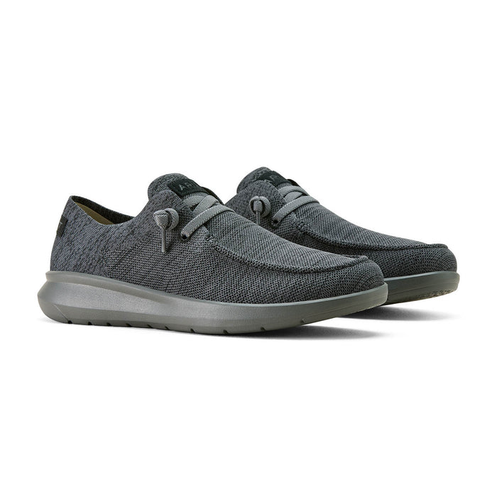 Ariat Mens Hilo Shoe, Charcoal Knit, 7 D Color Charcoal