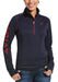 Womens Tek Team 1/2 Zip Sweatshirt, Navy Heather - XXLarge  