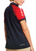 Ariat Team 3.0 Short Sleeve Polo, Navy/Red - Small  