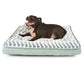 Queen-Size Waterproof Bella Orthopedic Mattress Bed - Charcoal Zig Zag  