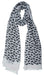 Lila Horse Silhouettes Scarf - Gray  